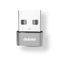 Адаптер Dudao от USB Type-C към USB, черен (L16AC, черен) - small - 2