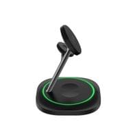 Mагнитно индуктивно зарядно устройство QI15W-A46 3в1... - small - 4