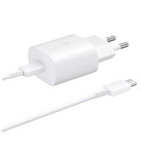 Оригинално зарядно 220V. Samsung 25W EP-TA800EWE USB-C с... - 1
