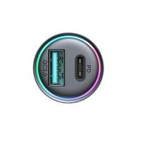Зарядно за кола 12/24V. JR-CCN04 60W USB-A USB-C мини... - small - 4