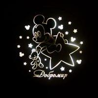 Детска лампа&amp;quot;Мики Маус-бейби&amp;quot; - 7