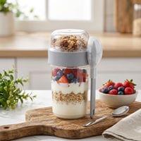 Чаша с прибори YOGURT TO GO 500+200 мл - 2