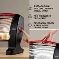 Детайли на кварцова печка Termomax TR312 1200W: дръжка за... - 1 Детайли на кварцова печка Termomax TR312 1200W: дръжка за... - 1
