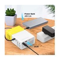 Мини LED проектор за домашно кино – компактен и преносим,... - 2
