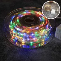 LED микро лампички 50 метра 500 мигащи цветни светлини с... - 1 LED микро лампички 50 метра 500 мигащи цветни светлини с... - 1