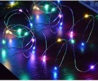 LED микро лампички 50 метра 500 мигащи цветни светлини с... - 2 LED микро лампички 50 метра 500 мигащи цветни светлини с... - 2