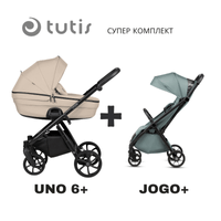 Tutis UNO 6+ бебешка количка 2в1 - 0