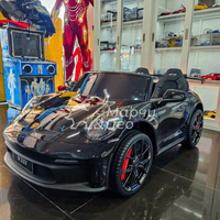 Двуместна акумулаторна кола Porsche GT3  24V/14Ah -4X4, 800W - 2