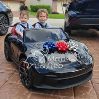 Двуместна акумулаторна кола Porsche GT3 24V/14Ah -4X4, 800W - 6 Двуместна акумулаторна кола Porsche GT3 24V/14Ah -4X4, 800W - 6