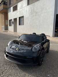 Двуместна акумулаторна кола Porsche GT3 24V/14Ah -4X4, 800W - 9 Двуместна акумулаторна кола Porsche GT3 24V/14Ah -4X4, 800W - 9