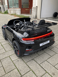 Двуместна акумулаторна кола Porsche GT3 24V/14Ah -4X4, 800W - 11 Двуместна акумулаторна кола Porsche GT3 24V/14Ah -4X4, 800W - 11
