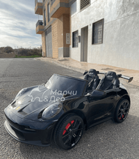 Двуместна акумулаторна кола Porsche GT3 24V/14Ah -4X4, 800W - 12 Двуместна акумулаторна кола Porsche GT3 24V/14Ah -4X4, 800W - 12