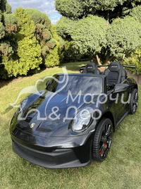 Двуместна акумулаторна кола Porsche GT3 24V/14Ah -4X4, 800W - 16 Двуместна акумулаторна кола Porsche GT3 24V/14Ah -4X4, 800W - 16