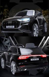 Акумулаторен джип AUDI Q8 металик 12W/7Ah 90W - 46 Акумулаторен джип AUDI Q8 металик 12W/7Ah 90W - 46