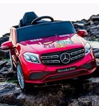 Акумулаторен джип Mercedes GL63 12V батерия,MP3, с меки... - 0