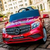 Акумулаторен джип Mercedes GL63 12V батерия,MP3, с меки... - 1