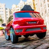 Акумулаторен джип Mercedes GL63 12V батерия,MP3, с меки... - 3