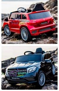 Акумулаторен джип Mercedes GL63 12V батерия,MP3, с меки... - 5