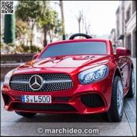 Акумулаторна кола Mercedes Benz SL500 AMG, лицензиран, 12V - 3
