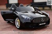 Акумулаторна кола двуместна Mercedes GT R Licensed 2X12V... - 4 Акумулаторна кола двуместна Mercedes GT R Licensed 2X12V... - 4