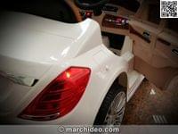 Акумулаторна кола Mercedes Benz S600, лицензиран, 12V,... - 11