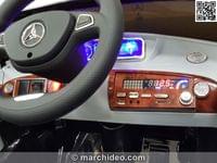 Акумулаторна кола Mercedes Benz S600, лицензиран, 12V,... - 12