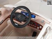 Акумулаторна кола Mercedes Benz S600, лицензиран, 12V,... - 14