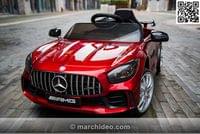 Акумулаторна кола Licensed Mercedes Benz GT R ,12V с меки...
