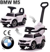 Кола за избутване BMW M5 Licensed  с родителски контрол 4... - 30