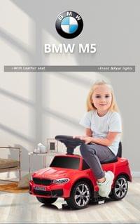 Кола за избутване BMW M5 Licensed  с родителски контрол 4... - 47