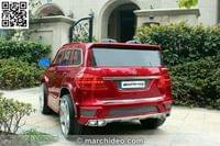 Акумулаторен джип Mercedes GL63, лицензиран, 12V, меки... - 6