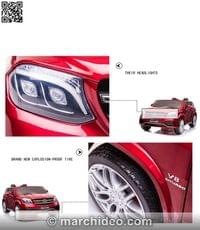 Двуместен акумулаторен джип Mercedes GLS63 12V - 5