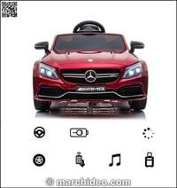 Акумулаторна кола Mercedes Benz SL500 AMG, лицензиран, 12V - 15