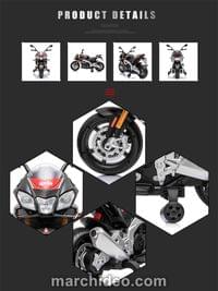 Акумулаторен МОТОР APRILIA TUONO  A010 12V меки гуми с... - 5