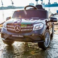 Акумулаторен джип Mercedes GL63 12V батерия,MP3, с меки... - 12