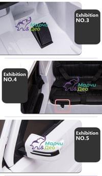 Акумулаторен джип Mercedes GL63 12V батерия,MP3, с меки... - 26