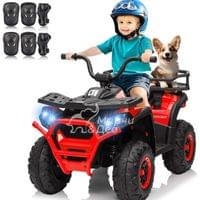 Акумулаторно бъги MINI 4X4 12V/7Ah дистанционно с Кожена... - 83 Акумулаторно бъги MINI 4X4 12V/7Ah дистанционно с Кожена... - 83