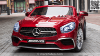 Акумулаторна кола Mercedes Benz SL65 AMG с дисплей,... - 15