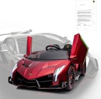 Акумулаторен КОЛА Lamborghini VENENO 4X4 12V/7Ah 180W - 17