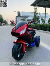 Акумулаторен мотор Shadow 6688, 12V, МЕКИ ГУМИ, кожена... - 1