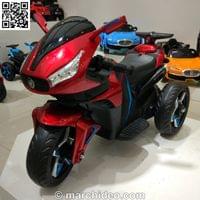 Акумулаторен мотор Shadow 6688, 12V, МЕКИ ГУМИ, кожена... - 2