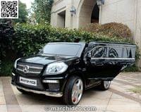 Акумулаторен джип Mercedes GL63, лицензиран, 12V, меки... - 9