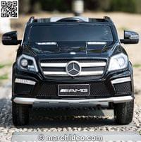 Акумулаторен джип Mercedes GL63, лицензиран, 12V, меки... - 15