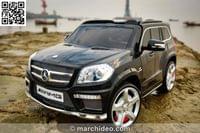 Акумулаторен джип Mercedes GL63, лицензиран, 12V, меки... - 16