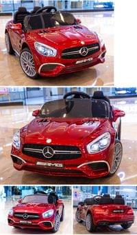 Акумулаторна кола Mercedes Benz SL65 AMG 12V/7Ah MP4 90W - 16 Акумулаторна кола Mercedes Benz SL65 AMG 12V/7Ah MP4 90W - 16
