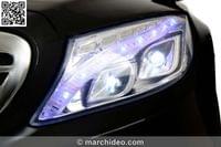 Акумулаторна кола Mercedes 825 с меки гуми и кож.седалка,... - 4