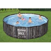 Bestway Сглобяем басейн Steel Pro Max 427x107см имитация... - 4