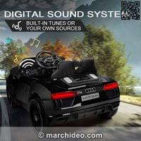 Акумулаторна кола Audi R8 Spyder 12V 7Ah ,MP3,70W - 2 Акумулаторна кола Audi R8 Spyder 12V 7Ah ,MP3,70W - 2