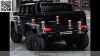 Двуместен акумулаторен джип Mercedes G63 6x6 2X12V14AM... - 12 Двуместен акумулаторен джип Mercedes G63 6x6 2X12V14AM... - 12