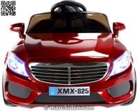 Акумулаторна кола Mercedes 825 с меки гуми и кож.седалка,... - 1